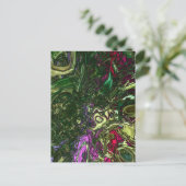 Mardi Gras Postkarte (Stehend Vorderseite)