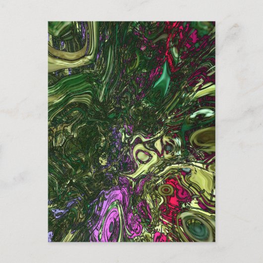 Mardi Gras Postkarte (Vorderseite)