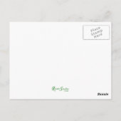 Mardi Gras Postkarte (Rückseite)