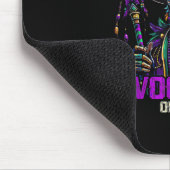 Mardi Gras Priest Hexendoktor Voodoo auf Sie Mousepad (Ecke)