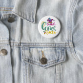 Mardi Gras Princess Funny Mardi Gras Karnival Button (Beispiel)