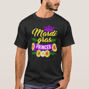 Mardi Gras Princess New Orleans Beads Kostüm Fett T-Shirt