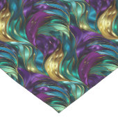 Mardi Gras Print Kurzer Tischläufer (Ecke)