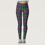 Mardi Gras Print Leggings (Vorderseite)