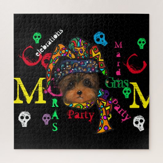 Mardi GRAS Puzzle (Vertikal)