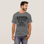 Mardi Gras Queen Funny T-Shirt (Vorne ganz)