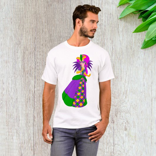 Mardi Gras Queen Mens T - Shirt