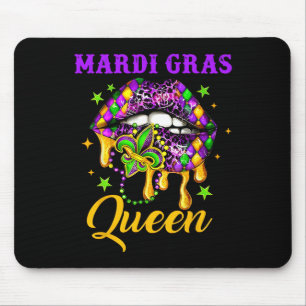 Mardi Gras Queen Parade Kostüm Party Frauen Gesche Mousepad
