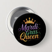 Mardi Gras Queen Parade Kostüme Party Button (Vorne & Hinten)