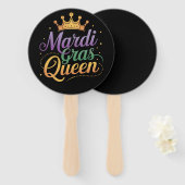 Mardi Gras Queen Parade Kostüme Party Fächer (Vorne und Hinten)