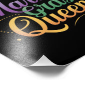 Mardi Gras Queen Parade Kostüme Party Fotodruck (Ecke)