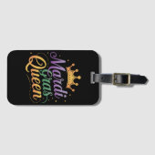 Mardi Gras Queen Parade Kostüme Party Gepäckanhänger (Vorderseite (Horizontal))