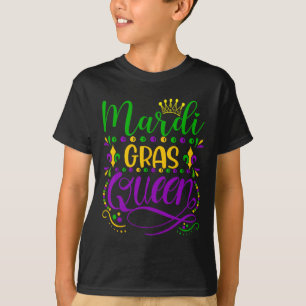 Mardi Gras Queen Parade Kostüme Party Mardi T-Shirt