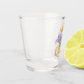 Mardi Gras Queen Parade Kostüme Party Schnapsglas (Links)