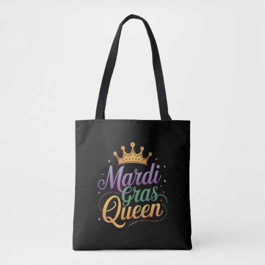 Mardi Gras Queen Parade Kostüme Party Tasche (Vorderseite)