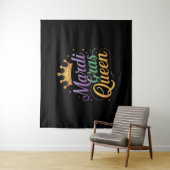 Mardi Gras Queen Parade Kostüme Party Wandteppich (Beispiel)