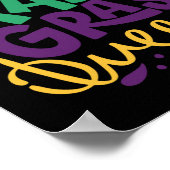 Mardi Gras Queen Poster (Ecke)