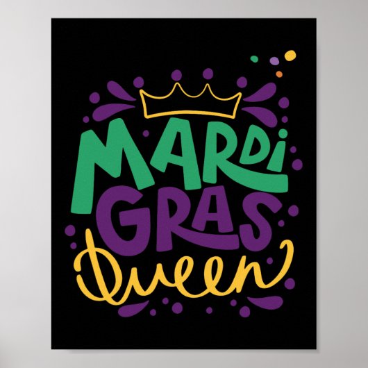 Mardi Gras Queen Poster (Vorne)