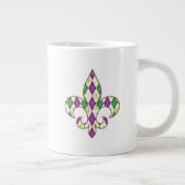 Mardi Gras Raute Tasse (Rechts)