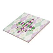 Mardi Gras Raute Tile Fliese (Seite)