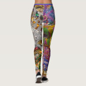 Mardi Gras Razzel Dazzel Leggings Bling Pants (Rückseite)