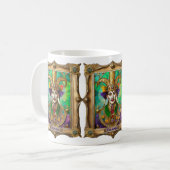 Mardi Gras Realm Portraits - Der Künstler Dali Kaffeetasse (Vorderseite Links)