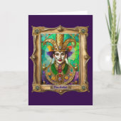 Mardi Gras Realm Portraits - Der Künstler Dali Karte (Vorderseite)