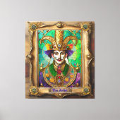 Mardi Gras Realm Portraits - Der Künstler Dali Leinwanddruck (Vorderseite)