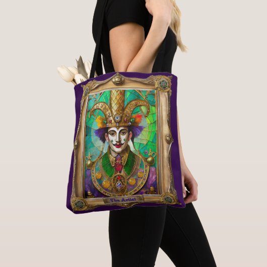 Mardi Gras Realm Portraits - Der Künstler Dali Tasche (Von Nahem)