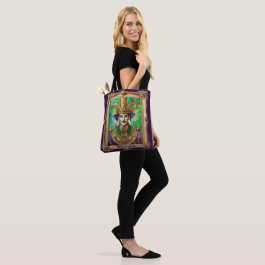 Mardi Gras Realm Portraits - Der Künstler Dali Tasche (Am Model)
