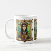 Mardi Gras Realm Portraits - Die kreolische Prinze Kaffeetasse (Links)