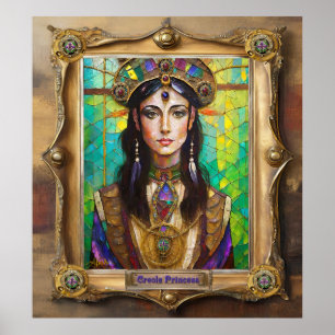 Mardi Gras Realm Portraits - Die kreolische Prinze Poster