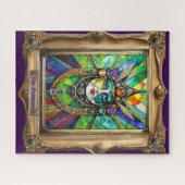 Mardi Gras Realm Portraits - Die Priesterin Puzzle (Horizontal)