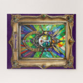 Mardi Gras Realm Portraits - Die Priesterin Puzzle (Horizontal)