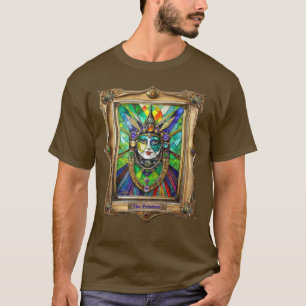 Mardi Gras Realm Portraits - Die Priesterin T-Shirt