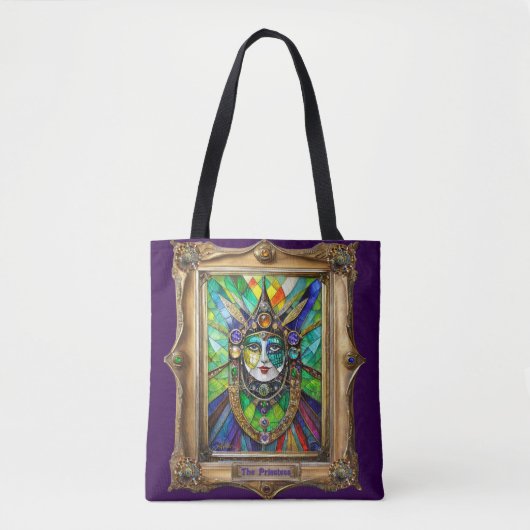 Mardi Gras Realm Portraits - Die Priesterin Tasche (Vorderseite)