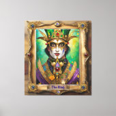 Mardi Gras Realm Portraits - The King Leinwanddruck (Vorderseite)