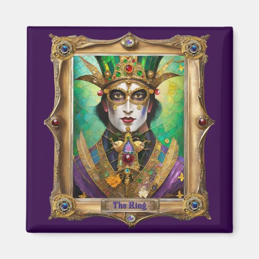 Mardi Gras Realm Portraits - The King Magnet (Vorne)
