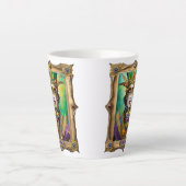 Mardi Gras Realm Portraits - The King Milchtasse (Vorderseite)