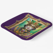 Mardi Gras Realm Portraits - The King Pappteller (Gewinkelt)