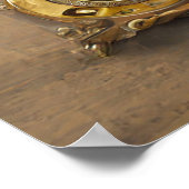 Mardi Gras Realm Portraits - The King Poster (Ecke)