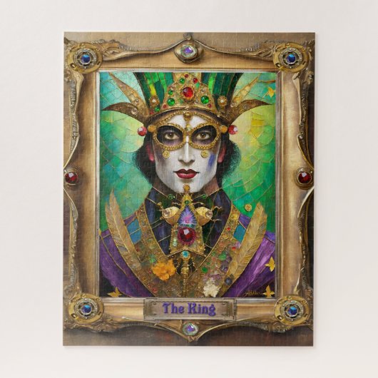 Mardi Gras Realm Portraits - The King Puzzle (Vertikal)