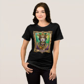 Mardi Gras Realm Portraits - The King Tri-Blend Shirt (Vorderseite voll)