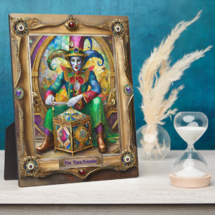 Mardi Gras Realm Portraits - The Time Traveller Fotoplatte