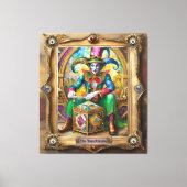 Mardi Gras Realm Portraits - The Time Traveller Leinwanddruck (Vorderseite)