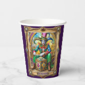 Mardi Gras Realm Portraits - The Time Traveller Pappbecher (Rückseite)