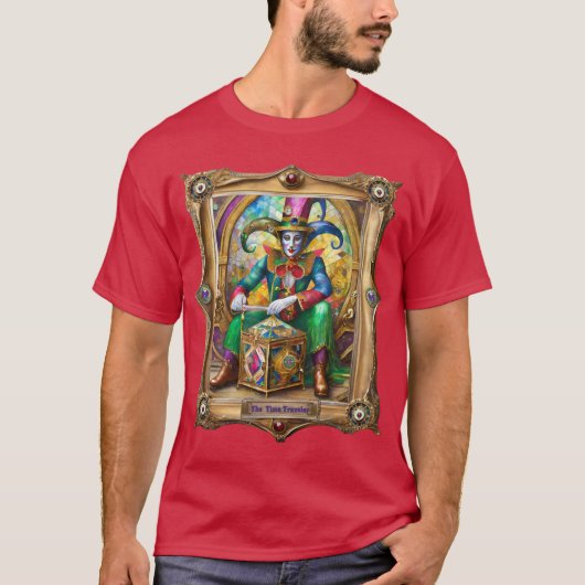 Mardi Gras Realm Portraits - The Time Traveller T-Shirt (Vorderseite)