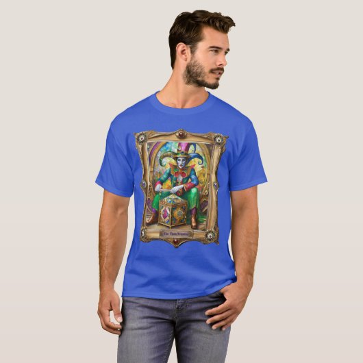 Mardi Gras Realm Portraits - The Time Traveller T-Shirt (Vorne ganz)