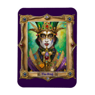 Mardi Gras Realm Porträts - Der König Magnet