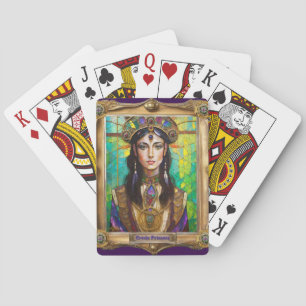 Mardi Gras Realm Porträts - Die Kreolische Prinzes Spielkarten